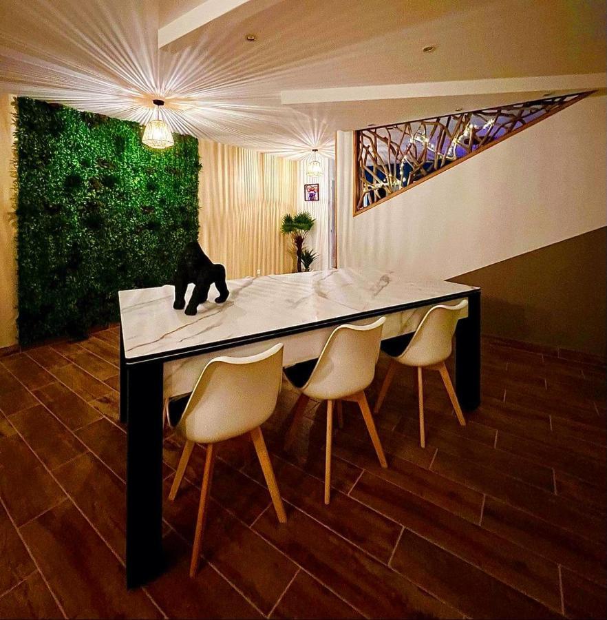 A Fleur de Spa : Maison chaleureuse avec spa privatif et billard. Coulogne Extérieur photo