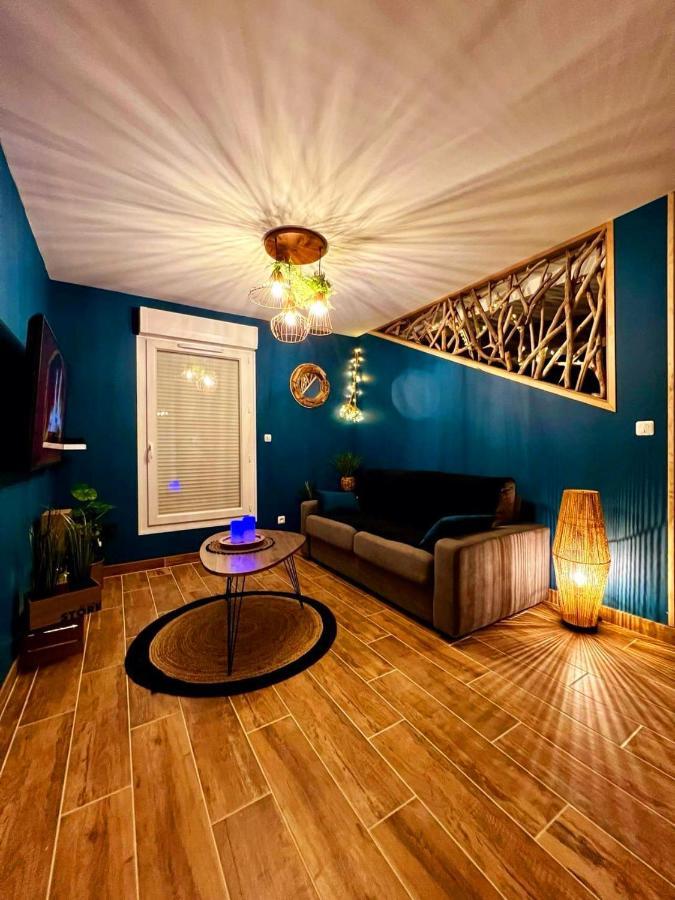 A Fleur de Spa : Maison chaleureuse avec spa privatif et billard. Coulogne Extérieur photo