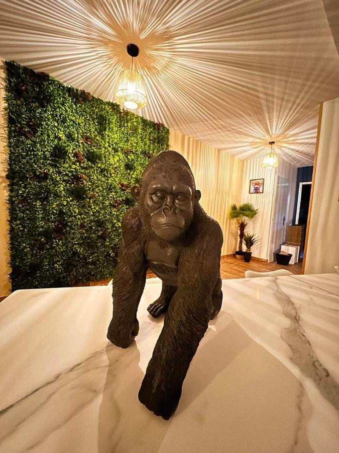 A Fleur de Spa : Maison chaleureuse avec spa privatif et billard. Coulogne Extérieur photo